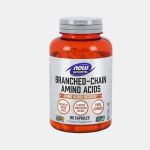 Now Sports BCA Branched Chain Amino Acids 120 Cápsulas
