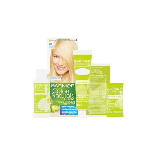 Garnier Color Naturals Creme Coloração Tom E0 Super Blonde | Kuantokusta