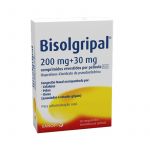 Bisolgripal 200mg + 30mg 20 Comprimidos
