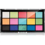 MUA Makeup Academy Professional 15 Shade Palette Paleta de Sombra Tom Colour Burst 12g