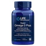 Life Extension Super Omega-3 Plus W / Krill 120 Cápsulas