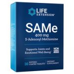 Life Extension SAMe (S-Adenosil-Metionina) 400mg 30 Comprimidos