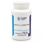 Klaire Labs. Acetyl-L-Carnitine 90 Cápsulas Vegetais