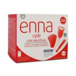 Enna Cycle Copo Menstrual Tamanho M 2 Unidades + Aplicador + Caixa Esterilizadora