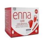Enna Cycle Copo Menstrual Tamanho S 2 Unidades + Aplicador + Caixa Esterilizadora