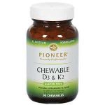 Pioneer D3 E K2 Chewable Spearmint 90 Comprimidos