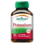 Jamieson Potasium 100 Comprimidos De 100mg