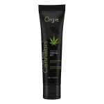 Orgie Lube Tube Cannabis com Sabor Intimate Gel 100ml