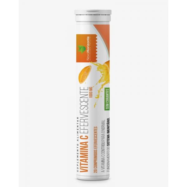 Novo Horizonte Vitamina C 1000mg Comprimidos Efervescentes Kuantokusta