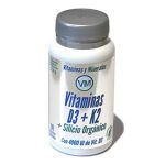 Ynsadiet Vitamina D3 K2 Silício Orgânico 90 Cápsulas