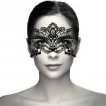 Coquette Chic Desire Lace Mask Black D-226918