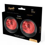 Coquette Chic Desire Nipple Covers Red D-226927