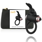 Coquette Cock Ring With Vibrator Black/ Gold D-225736