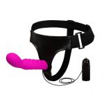 Ly-Baile Strap-on With Dildo Purple 15.5 cm