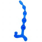 Ly-Baile Bendy Twist Anal Beads Blue