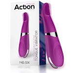 Action No. Six Clitoris Vibe Tongue G-spot Stimulator USB Silicone