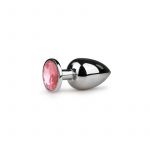 Easy Toys Metal Butt Plug No. 6 Silver/pink