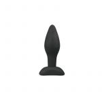 Easy Toys Small Black Silicone Buttplug