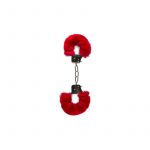 Easy Toys Furry Handcuffs Red
