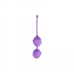 Easy Toys Double Vagina Balls Silicone Purple