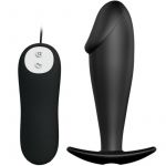 Pretty Love Bottom Silicone Anal Plug Penis Design 12 Modes of Vibration