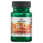 Swanson Vitamina B-12 Metilcobalamina 5000mcg 60 Comprimidos