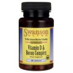 Swanson Ultra Vitamina D e Boro 60 Cápsulas