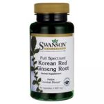 Swanson Raiz de Ginseng Vermelho Coreano de Espectro Completo, 400mg 90 Cápsulas