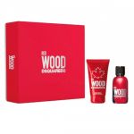 Dsquared2 Red Wood pour Femme Eau de Toilette 30ml + Loção Corporal 50ml Coffret (Original)
