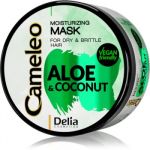 Delia Cosmetics Cameleo Aloe & Coconut Máscara Hidratante o Cabelo Seco e Frágil 200ml
