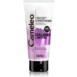 Delia Cosmetics Cameleo Collagen & Biotin Condicionador Fortificante Cabelo Danificado e Quebradiço 200ml