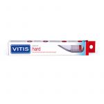 Vitis Escova de Dentes Dura Vermelha