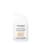 Protetor Solar Arganour Natural&Organic Protetor Facial SPF50 50ml