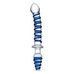 Glas Dildo Mr. Swirly Double Ended