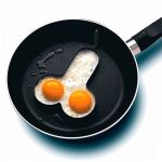 Spencer Fleetwood Frigideira para Ovos Rude Shaped Egg Fryer Willie HH31