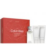 Calvin Klein Eternity Woman Eau de Parfum 50ml + Loção Corporal 100ml + Gel de Banho 100ml Coffret (Original)