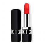 Dior Batom Refillable Color Couture Lipstick Tom 888 Strong Red