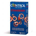 Control Preservativos Morango 12 Unidades