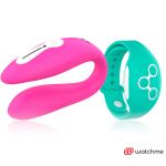 Wearwatch Watchme Dual Pleasure Wireless Technology Fuchsia / Aquamarine