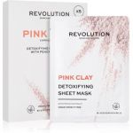 Revolution Skincare Pink Clay Máscaras em Folha