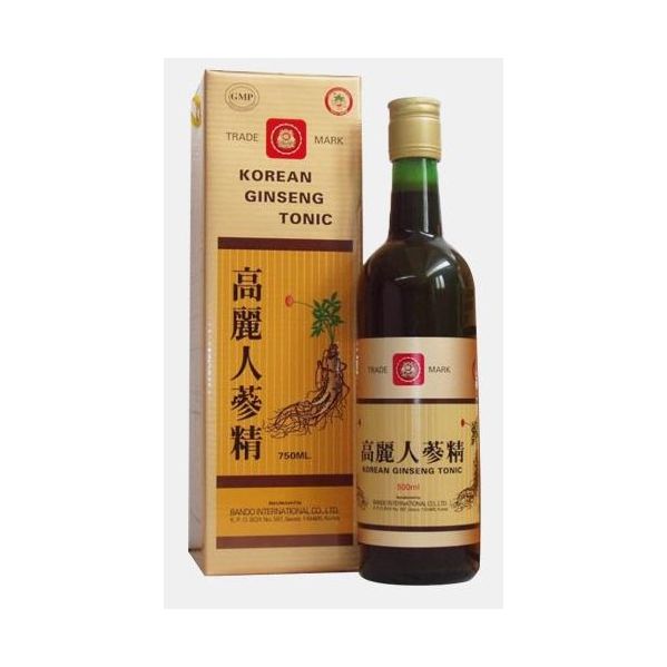 Bando Internacional Korean Ginseng Tonic 750ml - Compara preos