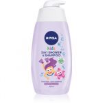 Nivea Kids Sparkle Berry Gel de Banho e Shampoo 2 em 1 Crianças 500ml