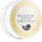 Petitfée Black Pearl & Gold Máscara Hidrogel Ao Redor Dos Olhos 60 Un.