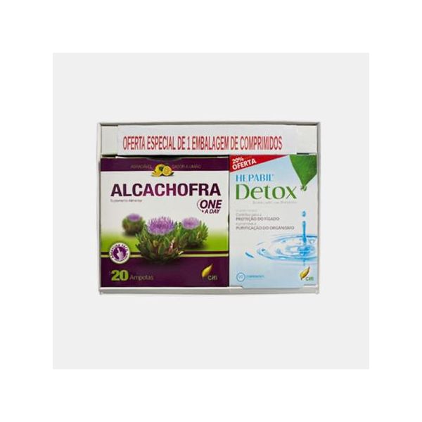 Chi Alcachofra 20 Ampolas Hepabil Detox 60 Comprimidos Kuantokusta