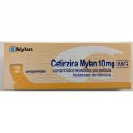 Cetirizina Mylan 20 Comprimidos