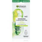 Garnier Skin Naturals Máscara de Limpeza em Folha com Efeito Refrescante 15 g