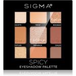 Sigma Beauty Eyeshadow Palette Spicy Paleta de Sombras 9g