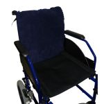 Encosto de Proteção em Suapel Cadeira de Rodas Azul Marinho