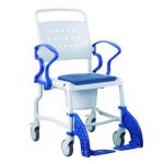 Cadeira de Rodas para Banho com Vaso Sanitário Rebotec
