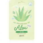 Skin79 Fresh Garden Aloe Máscara em Folha Efeito Calmante com Aloé Vera 23g